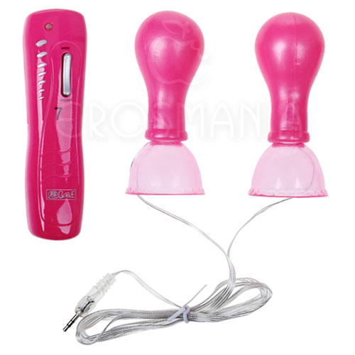 Vibrating Nipple Sucker Pink - Sugador e Vibrador