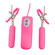 10 Function Nipple Stimulator Pink - 2 Vibradores (Imagem 1 de 3)