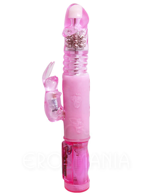 Crazy Bunny - Pênis Vibrador e Vai-e-vem