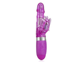Dibe Whirlwind Butterfly Purple - Pênis Rotativo