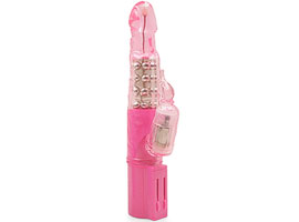 Silicone Rotating Jack Rabbit Pink - Rotativo