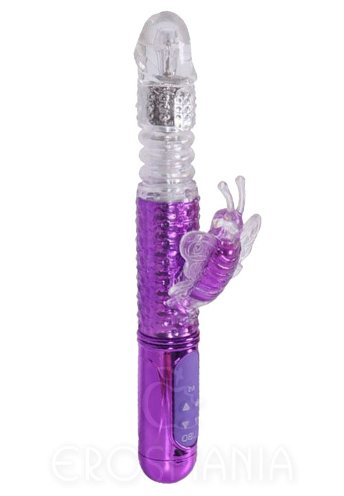 Thrusting Butterfly Purple - Vibrador Vai e Vem