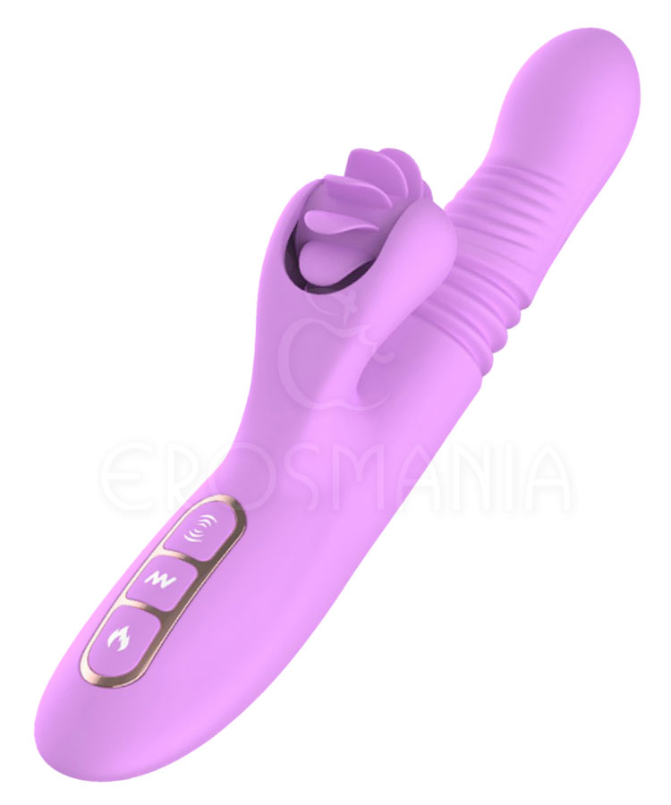 Sex Massager Purple - Clitóris, Ponto G, Aquece.