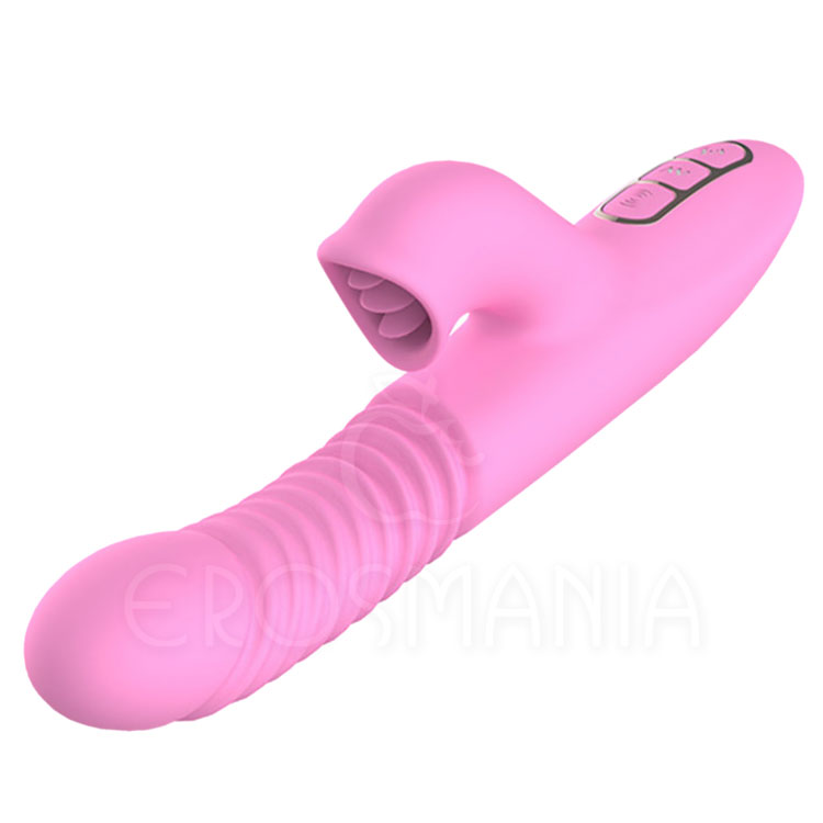 Dibe Sex Massager Pink - Clitóris, Ponto G, Aquece