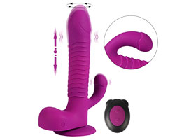 Thrusting Silicone Dildo- Pênis Vai-e-Vem SIlicone