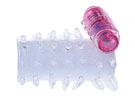 Anel Peniano Longo com Vibrador - Capa aberta