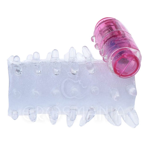 Anel Peniano Longo com Vibrador - Capa aberta