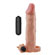 Pleasure X-Tender 1,8" Flesh - Capa com Vibrador (Imagem 1 de 2)