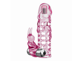 Ultimate Love Sleeve - 2 vibradores - Silicone Ultimate Love Sleeve - 2 vibradores - Silicone