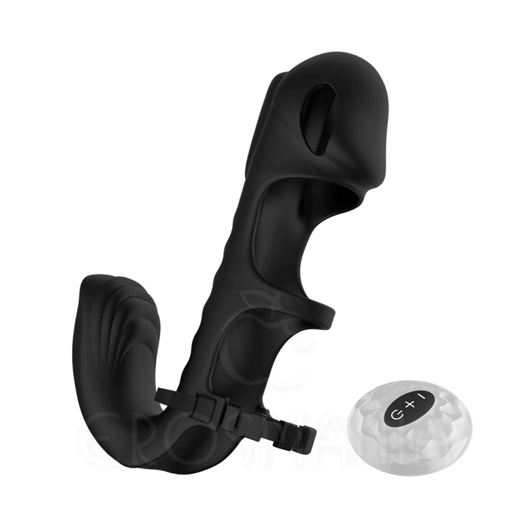 Ergonomic Vibrating Cock Ring - 2 vibradores
