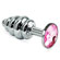 Rosebud Spiral Metal Plug Rose - Plug anal metal P (Imagem 1 de 2)