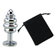 Rosebud Spiral Metal Plug Rose - Plug anal metal P (Imagem 2 de 2)