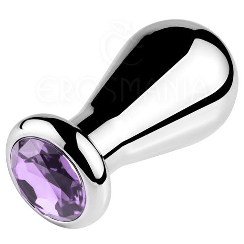 Super Butt Plug Lilac - Pedra acrílica lapidada M