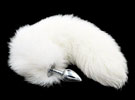 Butt Plug Small w/ White Tail - com Rabo