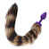 Lust Silicon Plug w/ Raccoon Tail - Plug com Rabo (Imagem 1 de 2)