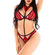 Conjunto Erótico Charme - Vermelho (Imagem 1 de 2)
