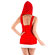 Fantasia Mamãe Noel - Vestido de veludo (Imagem 2 de 2)