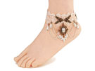 Tornozeleira Pearl de Renda - Anklets