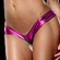 Micro Short - Calcinha - Vinil Pink Metalizado (Imagem 1 de 2)