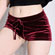 Mini Short Velvet - Vinho (Imagem 1 de 2)