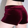 Mini Short Velvet - Vinho (Imagem 2 de 2)