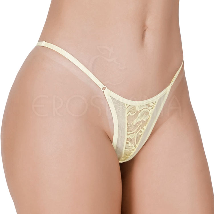 Calcinha Fio Dental Fogosa - transparente