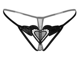 Calcinha de Pérolas Estimuladoras - Hearts