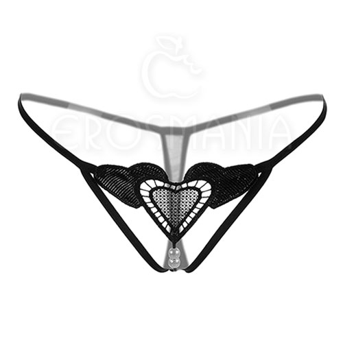 Calcinha de Pérolas Estimuladoras - Hearts