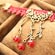 Tornozeleira Red Cherry - Anklets (Imagem 2 de 2)