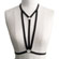 Bralette - Tiras Góticas com Anel Metálico (Imagem 2 de 3)