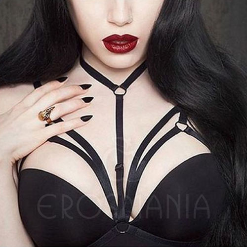 Tiras Góticas Bralette - The Nymph