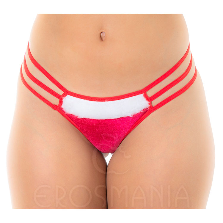 Calcinha Fio Dental Mamãe Noel