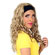 Peruca com faixa Loira Longa - Loiro Mesclado (Imagem 2 de 3)