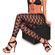 Calça Renda tipo Legging - Preta (Imagem 1 de 2)