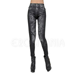 Tregging - Legging Jeans - Black