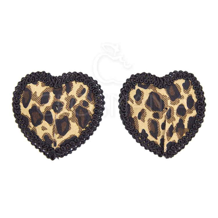 Nipple Coração Adesivo - Onça - (Pasties)