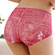 Calcinha Short - Spandex - Pintada Jeans Vermelha (Imagem 2 de 2)