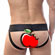 Jockstrap Cirrê Preto com Zíper (Imagem 2 de 2)
