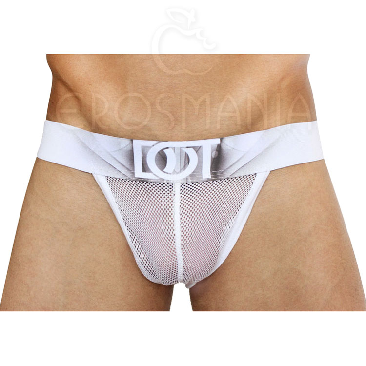Tapa Sexo Transparente - Jock Branco