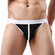 Jockstrap Harvey - Tapa sexo masculino - Preto (Imagem 1 de 2)