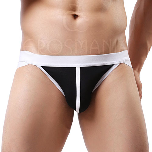 Jockstrap Harvey - Tapa sexo masculino - Preto