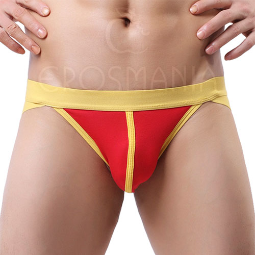 Jockstrap Harvey - Tapa sexo masculino - Vermelho