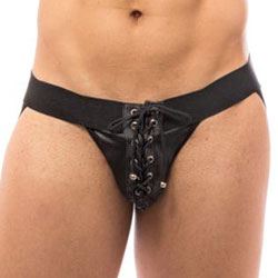 Jockstrap Sado Trançado com Ilhóses