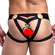 Jockstrap Fio 4 Tiras Preto - Tapa Sexo (Imagem 1 de 2)
