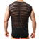 Camiseta Masculina - Microfibra Listrada (Imagem 2 de 2)