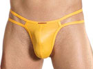 Cueca Jockstrap - Cirré com Elastano - Amarelo