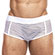 Cueca Slip em Arrastão Branco (Imagem 1 de 2)