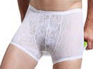 Cueca Boxer - Gatinho Manhoso - Branca
