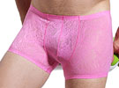 Cueca Boxer - Gatinho Manhoso - Pink