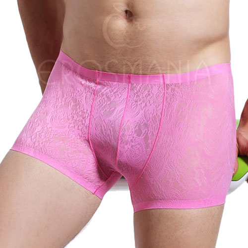 Cueca Boxer - Gatinho Manhoso - Pink